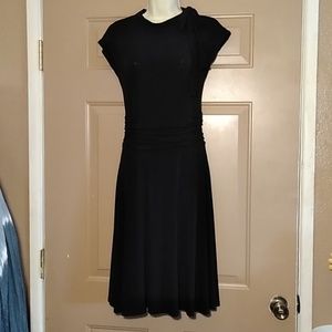 NWOT FOLTER TIES AT NECK DRESS-SIZE SMALL